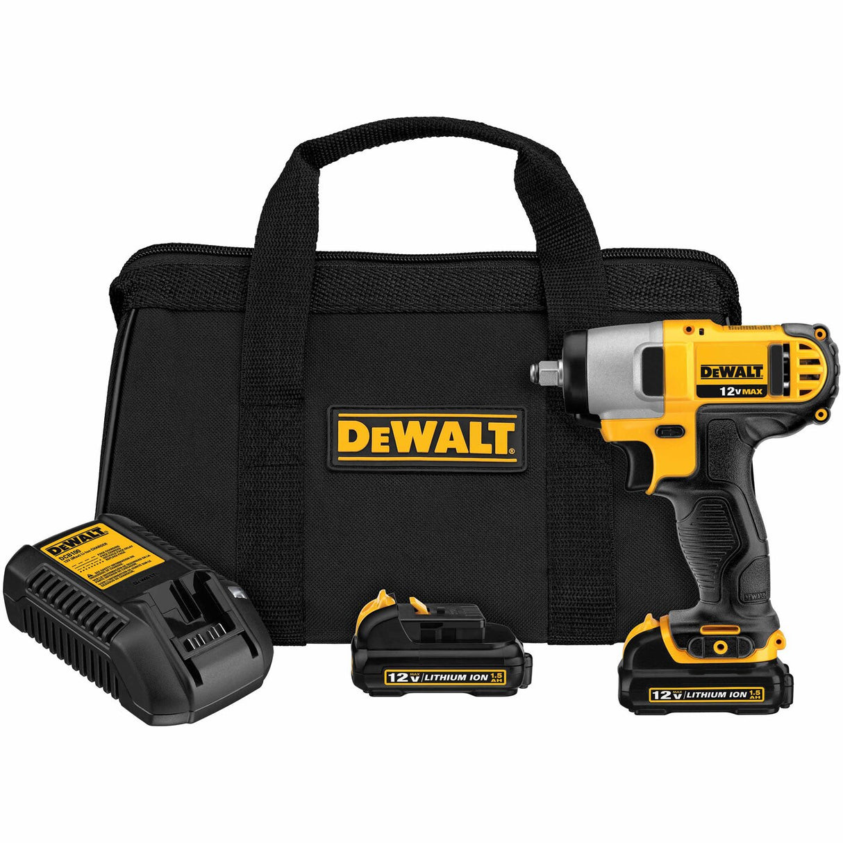 Sell your used Dewalt tools – Get cash for DeWalt DCF813S2 3/8" 12V MAX Cordless Impact Wrench Kit at WeBuyTool.com