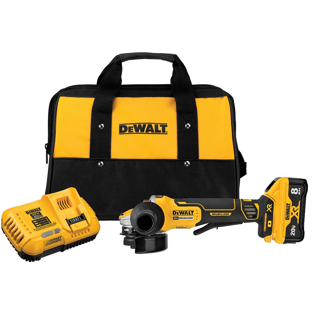 Sell your used Dewalt tools – Get cash for DeWalt DCG415W1 20V Max Power Detect Grinder Kit at WeBuyTool.com