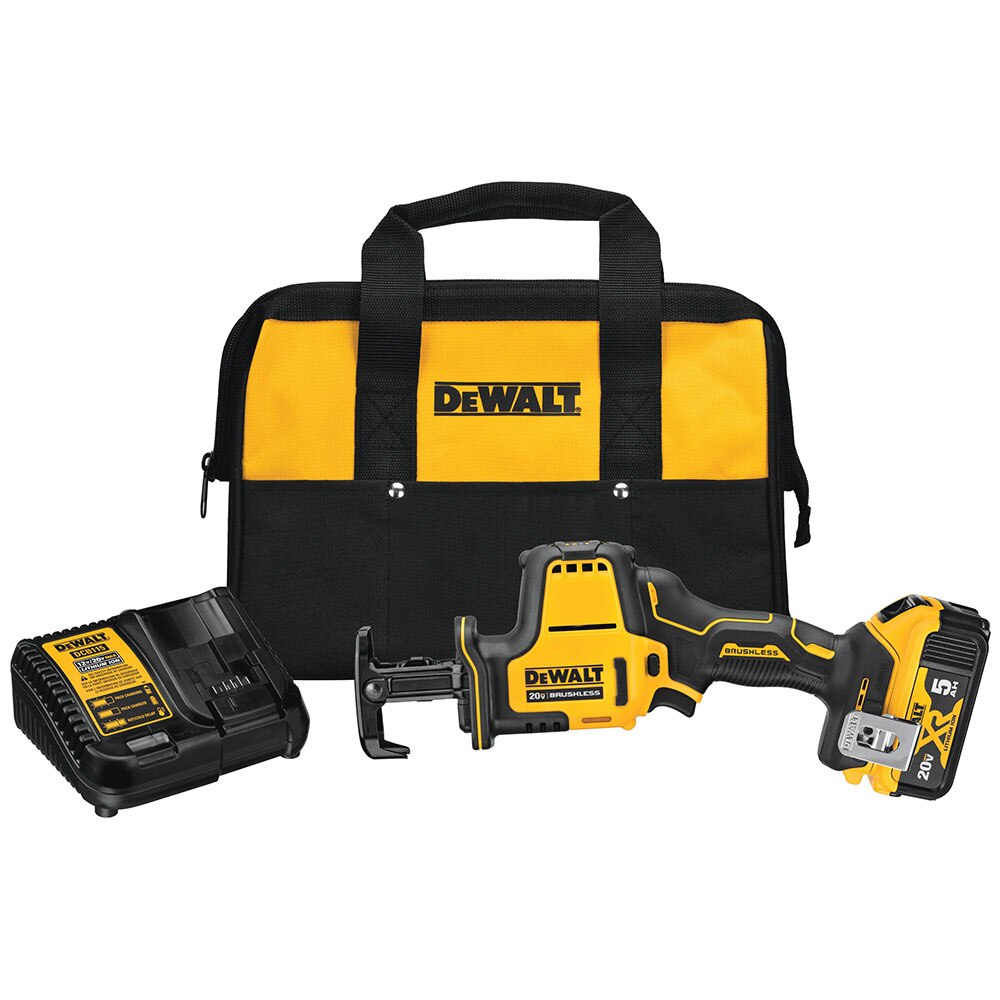 Sell your used Dewalt tools – Get cash for DeWalt DCS369P1 ATOMIC 20V MAX Cordless One-Handed Reciprocating Saw Kit at WeBuyTool.com