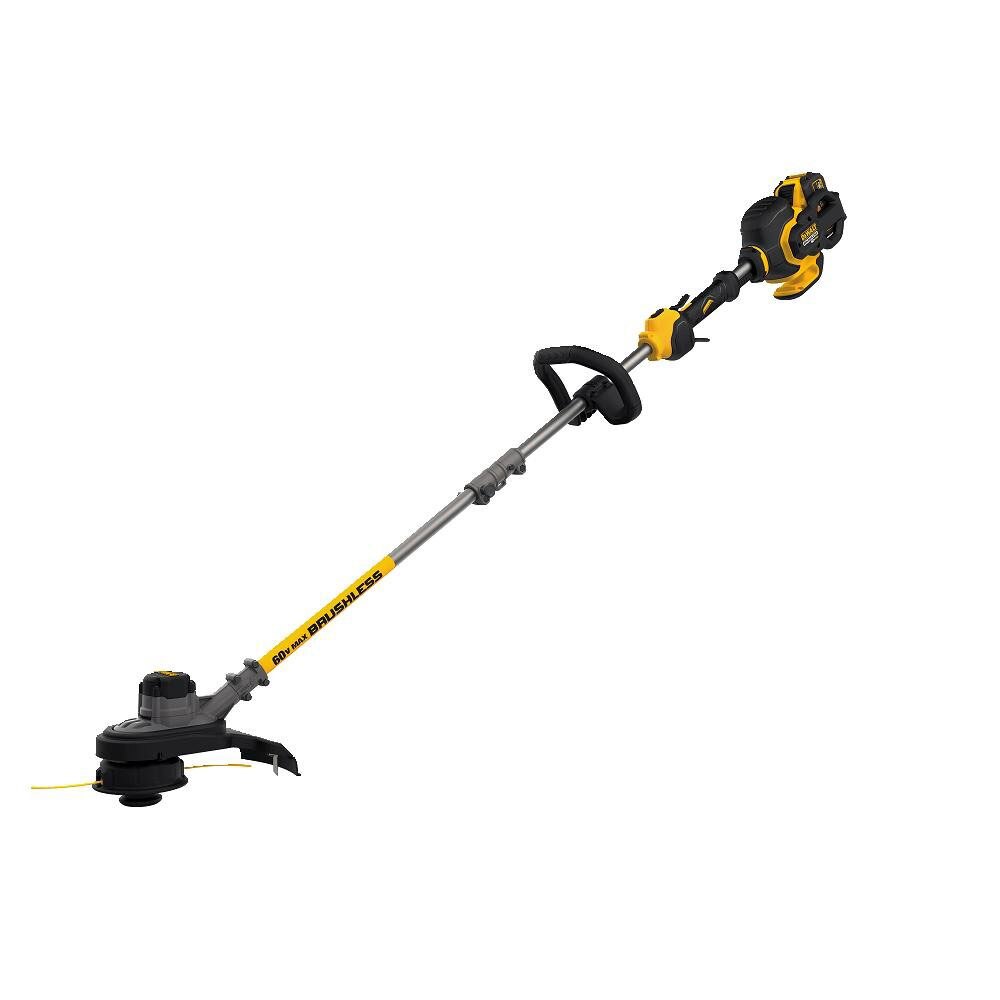 Sell your used Dewalt tools – Get cash for DeWalt DCST970X1S FLEXVOLT 60V MAX* Cordless String Trimmer Kit, Updated Head at WeBuyTool.com