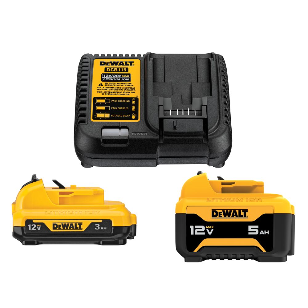 Sell your used Dewalt tools – Get cash for DeWalt DCB135C 12V Starter Kit 3Ah and 5Ah Battery with Charger at WeBuyTool.com