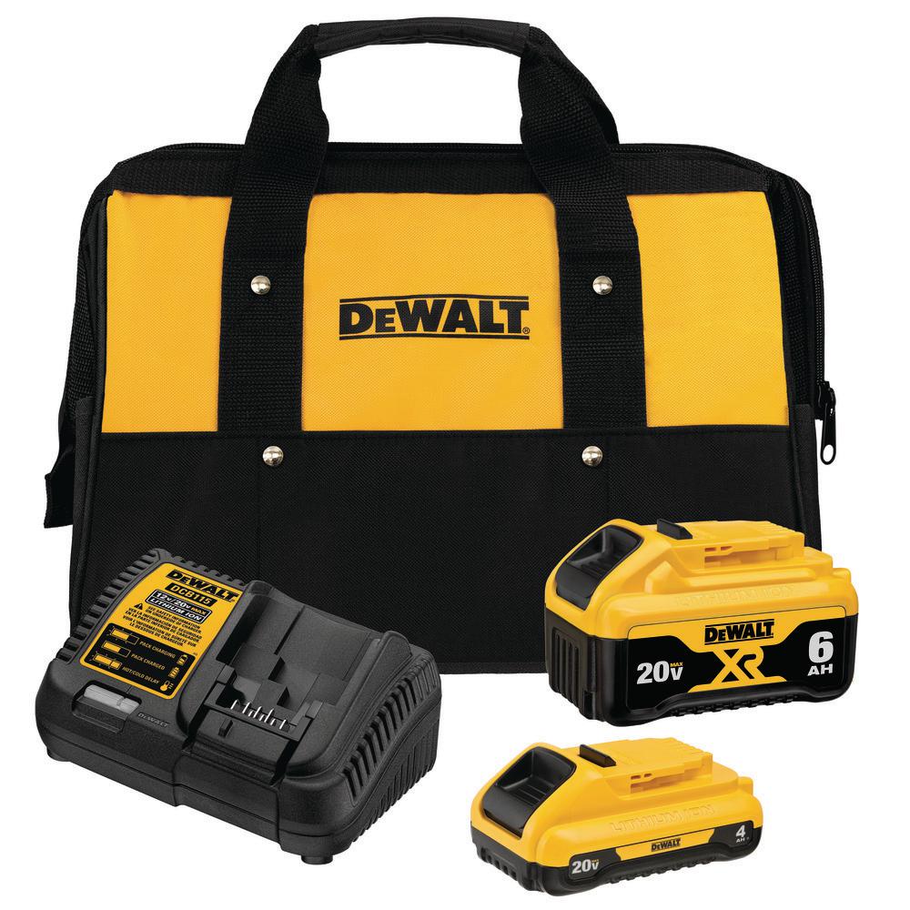 Sell your used Dewalt tools – Get cash for DeWalt DCB246CK 20V MAX Lithium Ion Starter Kit at WeBuyTool.com