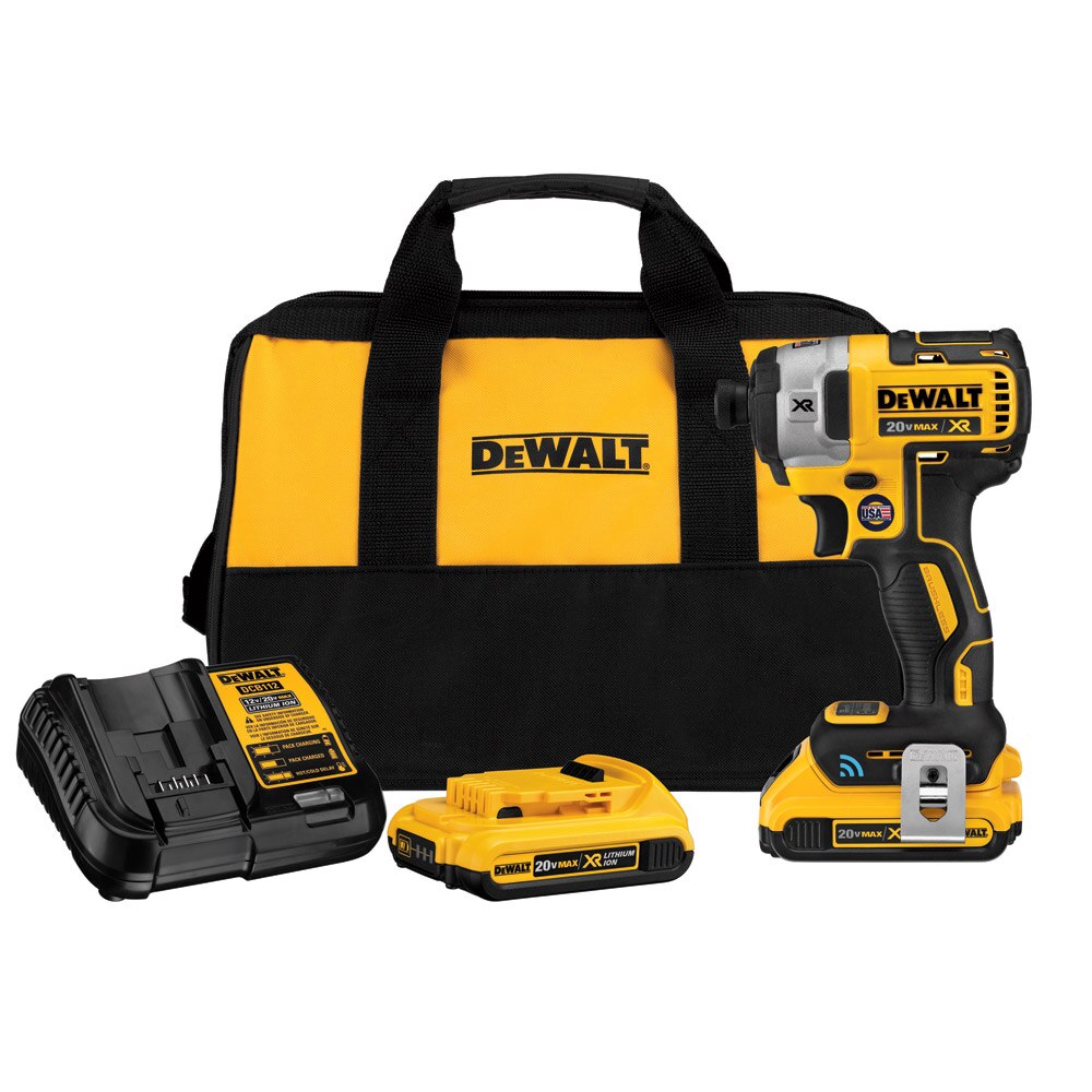 Sell your used Dewalt tools – Get cash for DeWalt DCF888D2 20V MAX XR Brushless Tool Connect Impact Driver Kit at WeBuyTool.com