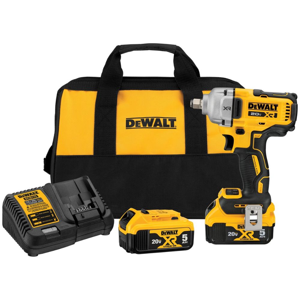Sell your used Dewalt tools – Get cash for DEWALT DCF891P2 20V MAX* XR® 1/2 in. Mid-Range Impact Wrench Kit with Hog Ring Anvil at WeBuyTool.com