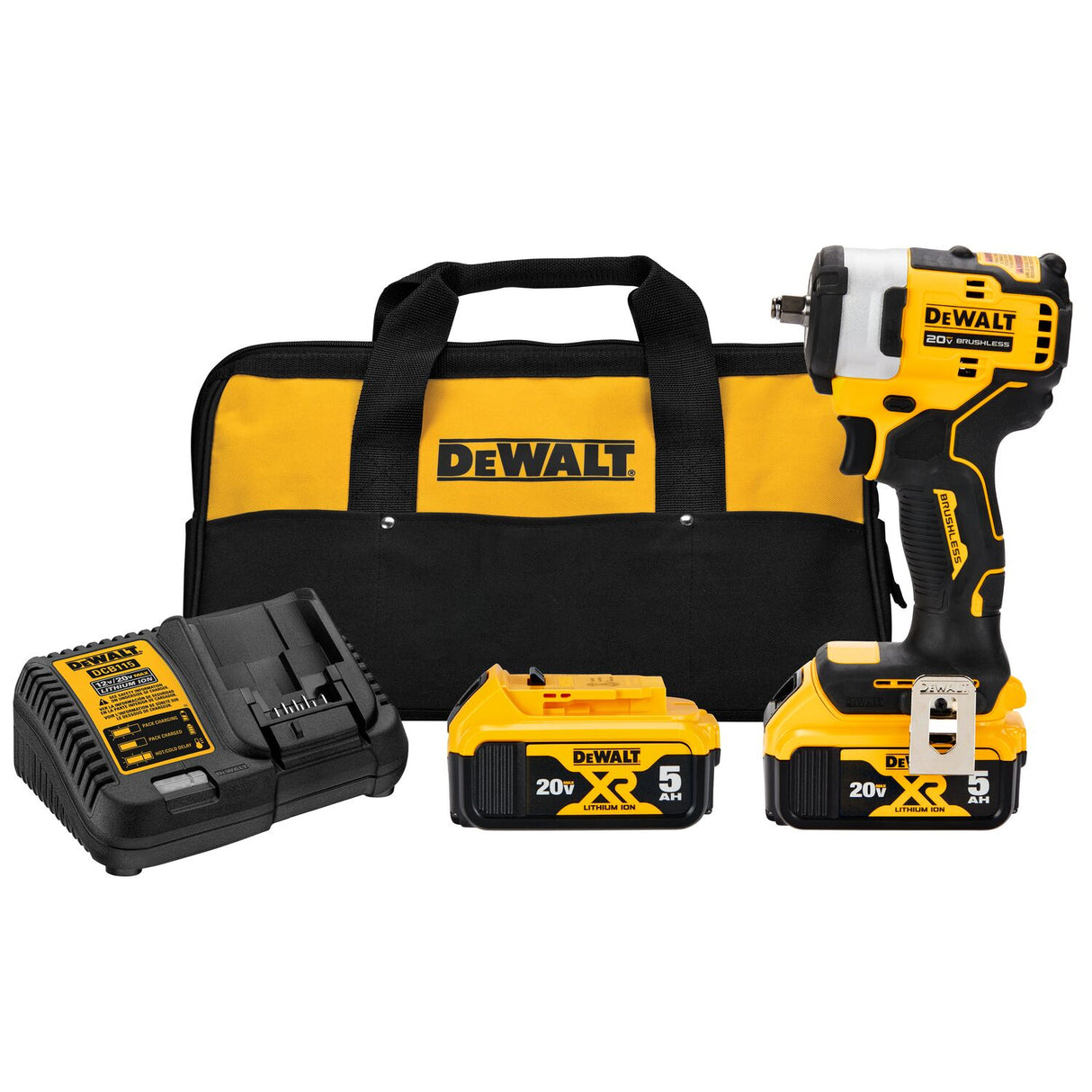 Sell your used Dewalt tools – Get cash for DeWalt DCF913P2 20V MAX* 3/8 in. Cordless Impact Wrench with Hog Ring Anvil Kit at WeBuyTool.com