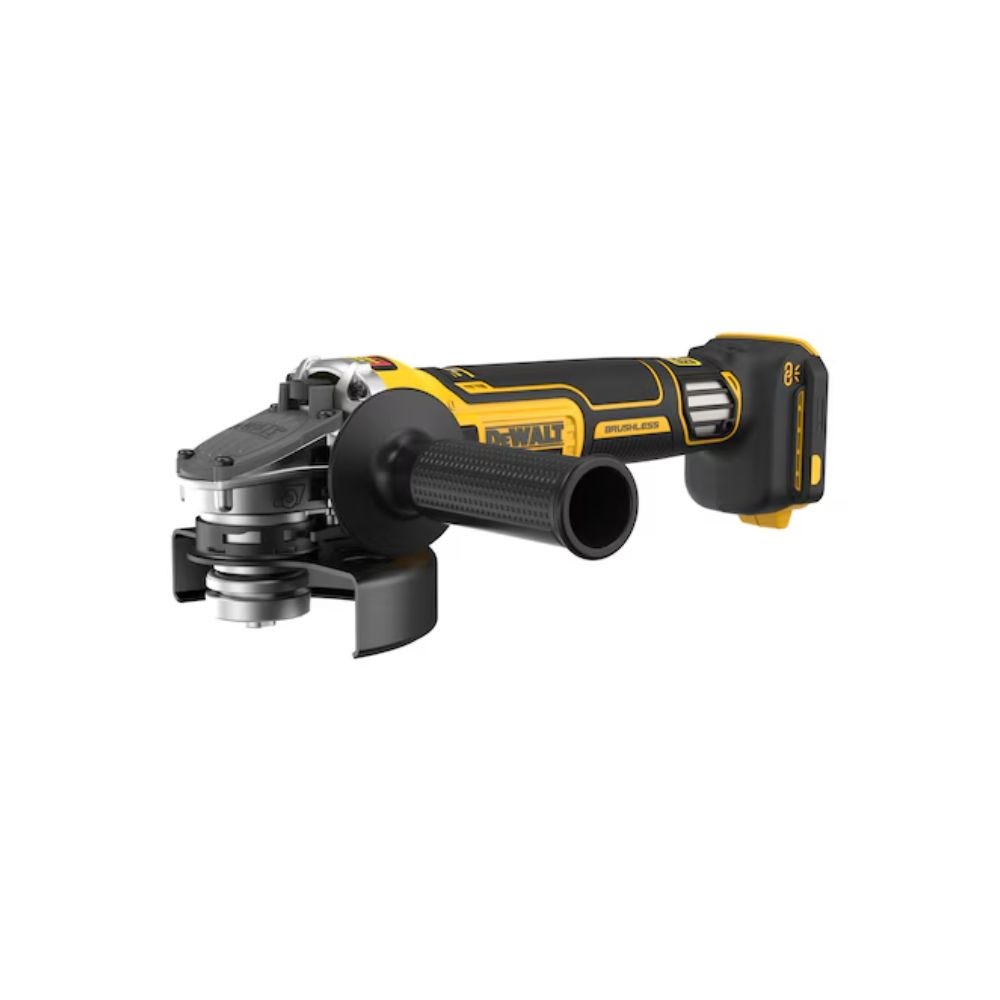 Sell your used Dewalt tools – Get cash for DeWalt DCG411VSB 20V Max* XR Brushless Cordless 4-1/2" - 5" Variable Speed Slide Switch Grinder (Tool Only) at WeBuyTool.com