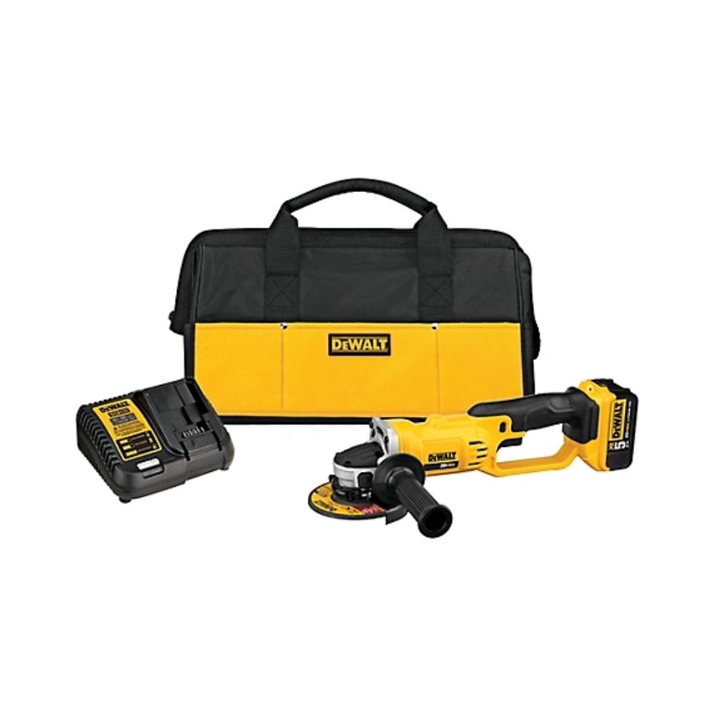Sell your used Dewalt tools – Get cash for DeWalt DCG412P1 20V MAX Cordless 4.5 in. - 5 in. Grinder, (1) 20V 5.0Ah Battery, and Charger at WeBuyTool.com