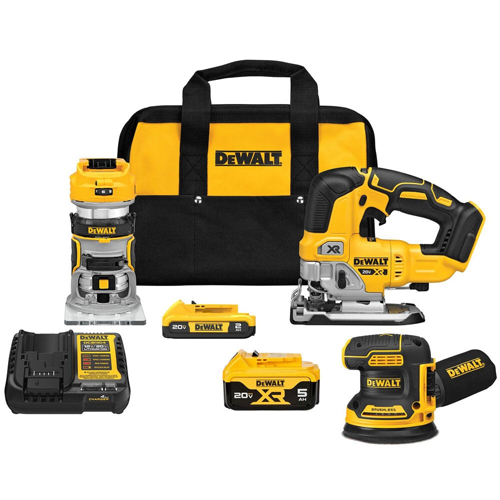 Sell your used Dewalt tools – Get cash for DeWalt DCK307D1P1 Shell 20V Max XR Brushless 3 Tool Combo Kit at WeBuyTool.com