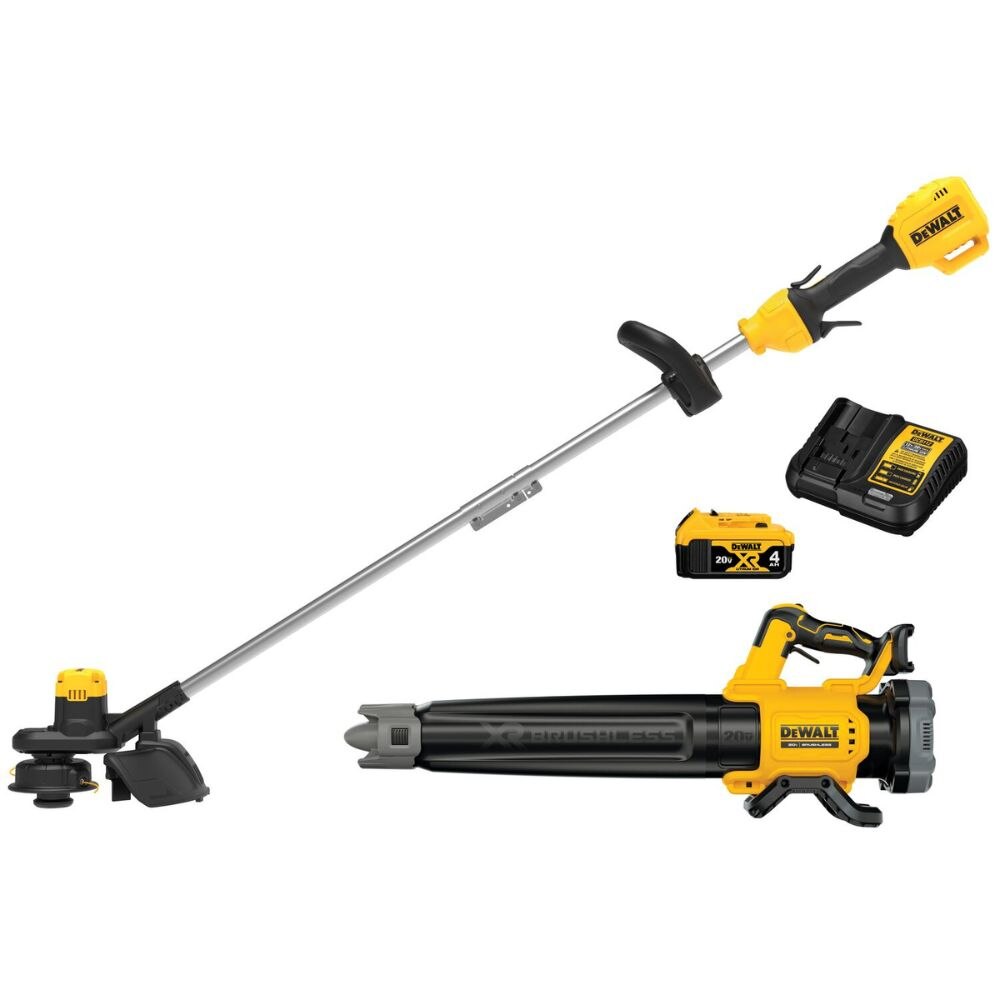 Sell your used Dewalt tools – Get cash for DeWalt DCKO215M1 20V MAX Cordless String Trimmer and Brushless Blower Combo Kit at WeBuyTool.com