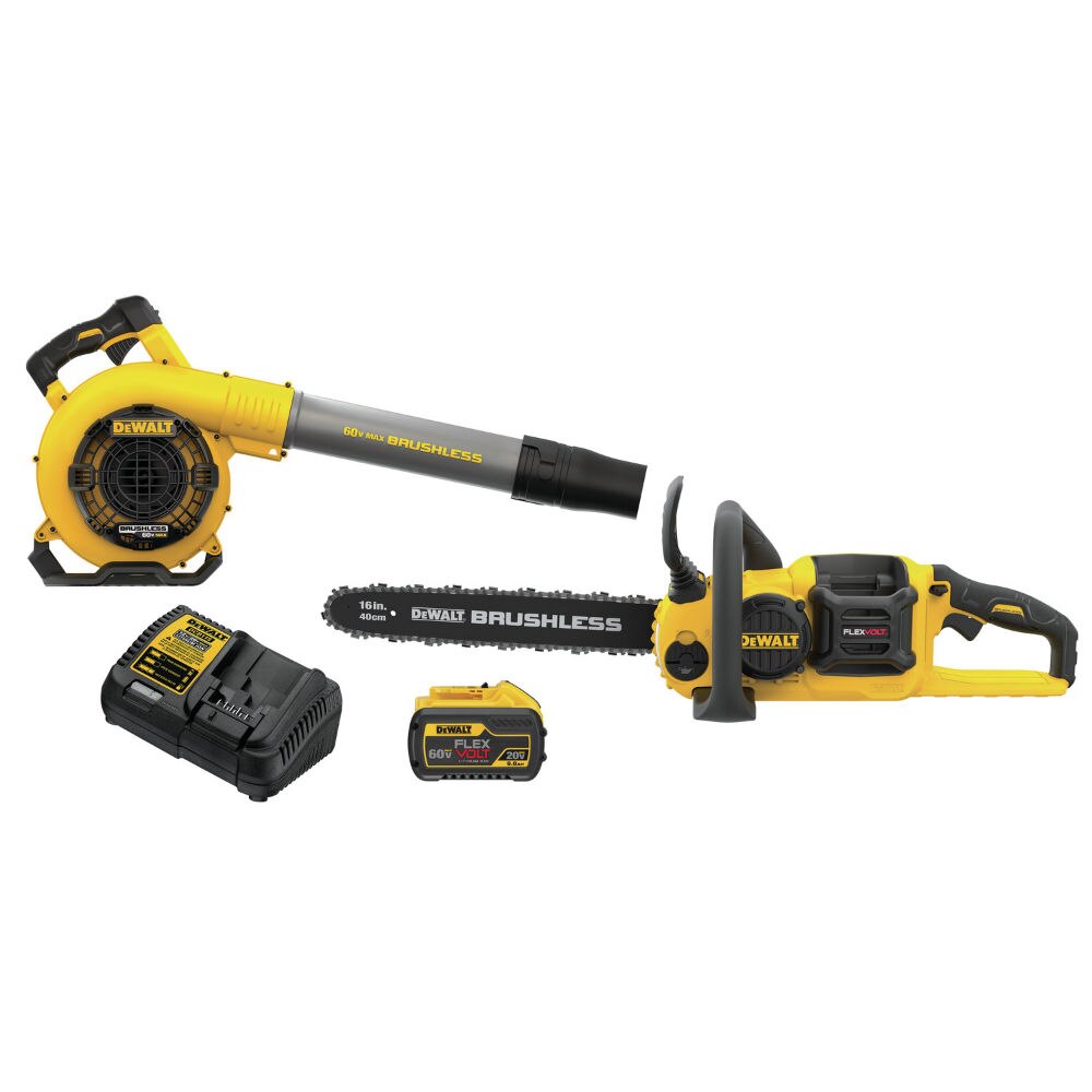 Sell your used Dewalt tools – Get cash for Dewalt DCKO667X1 60V MAX FlexVolt Blower and Chainsaw Combo Kit at WeBuyTool.com