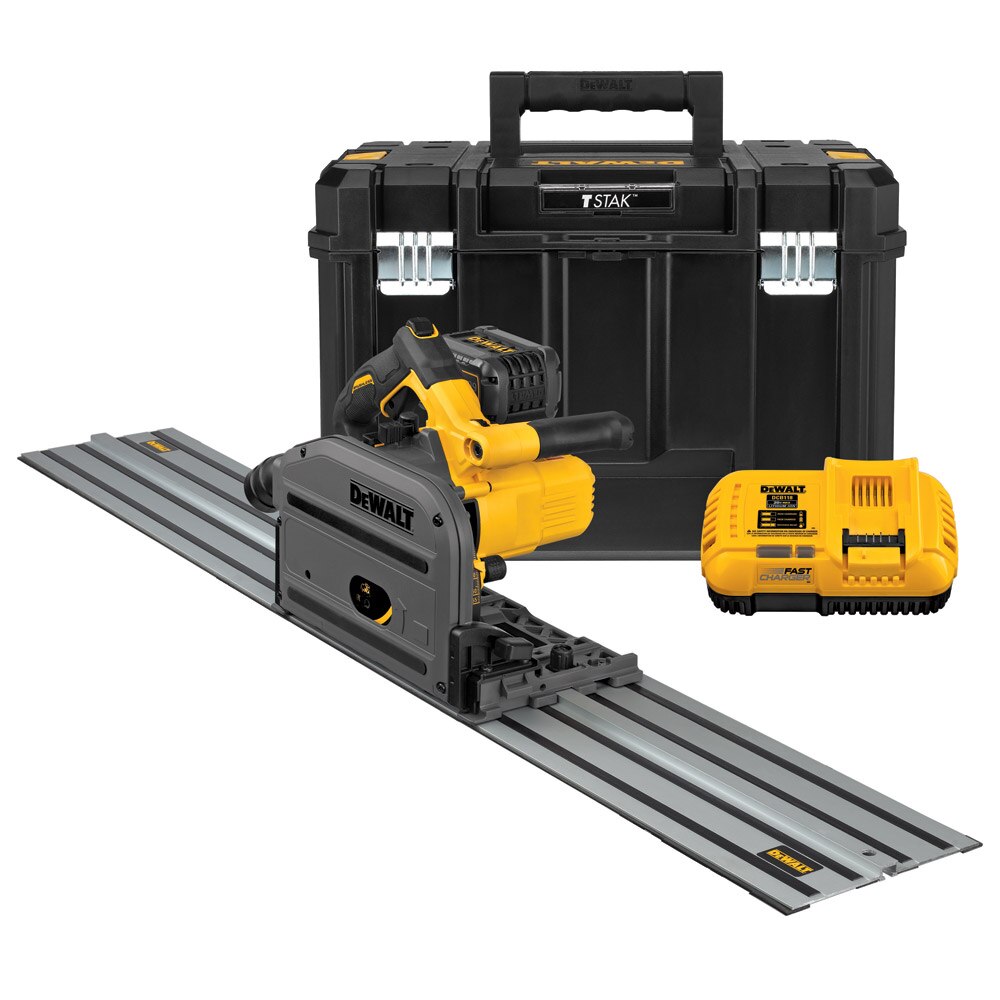 Sell your used Dewalt tools – Get cash for DeWalt DCS520ST1 60V MAX 6-1/2" (165mm) Cordless Track Saw Kit w/59" Track at WeBuyTool.com