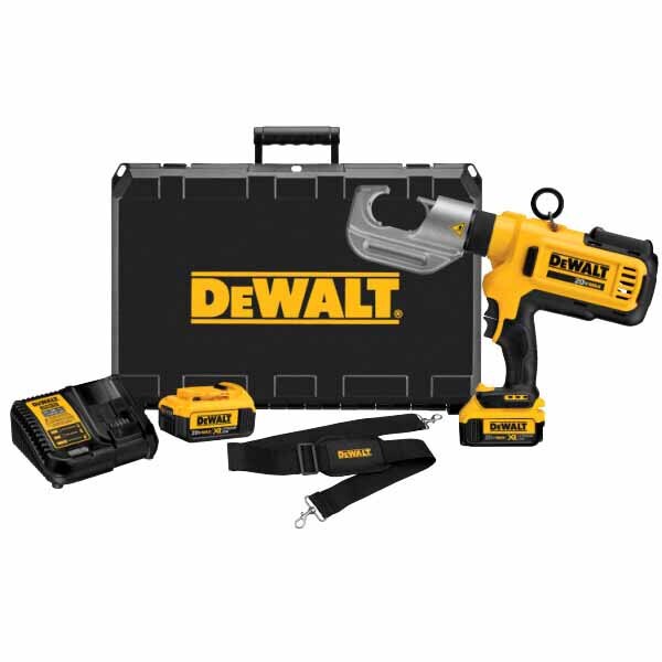 Sell your used Dewalt tools – Get cash for DeWalt DCE300M2 20V MAX 12 Ton Die Cable Crimping Tool Kit at WeBuyTool.com