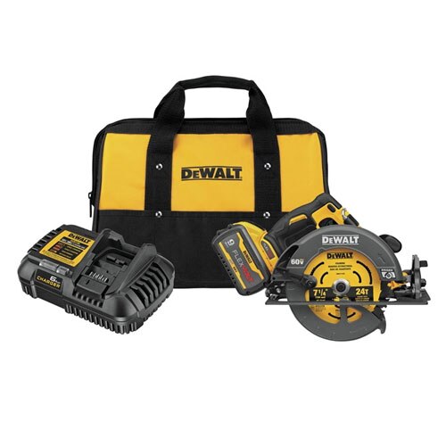 Sell your used Dewalt tools – Get cash for DeWalt DCS578X1 60V Max 7-1/4 Brushless Circ Saw Kit at WeBuyTool.com