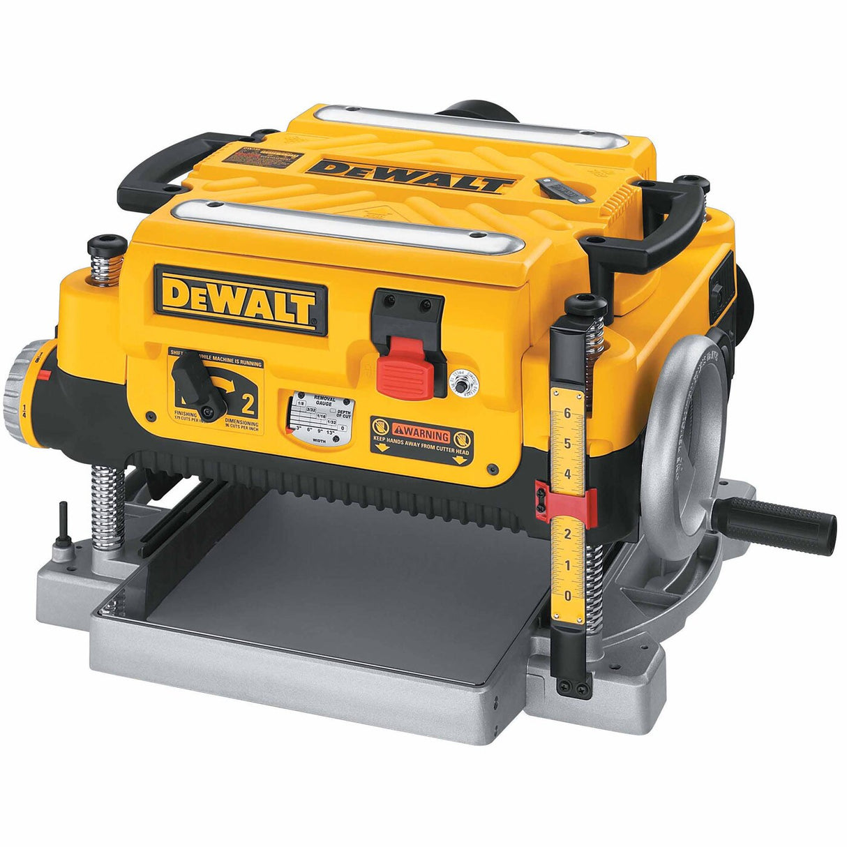 Sell your used Dewalt tools – Get cash for DeWalt DW735 Heavy-Duty 13" Three Knife, Two Speed Thickness Planer at WeBuyTool.com