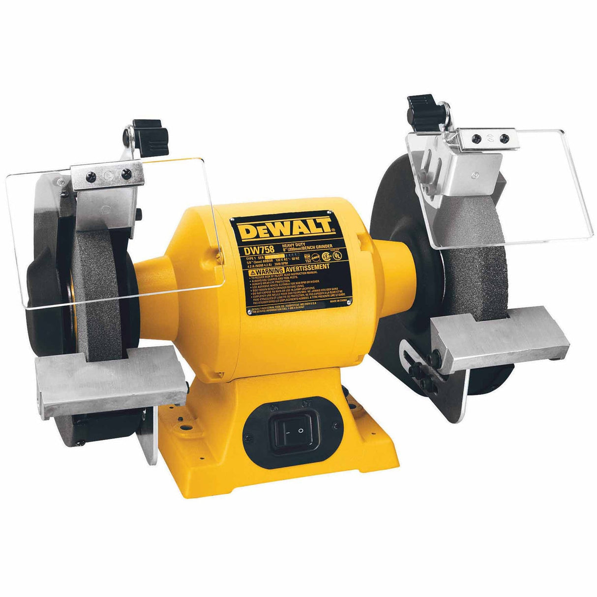 Sell your used Dewalt tools – Get cash for DeWalt DW758 Heavy-Duty 8" Bench Grinder at WeBuyTool.com