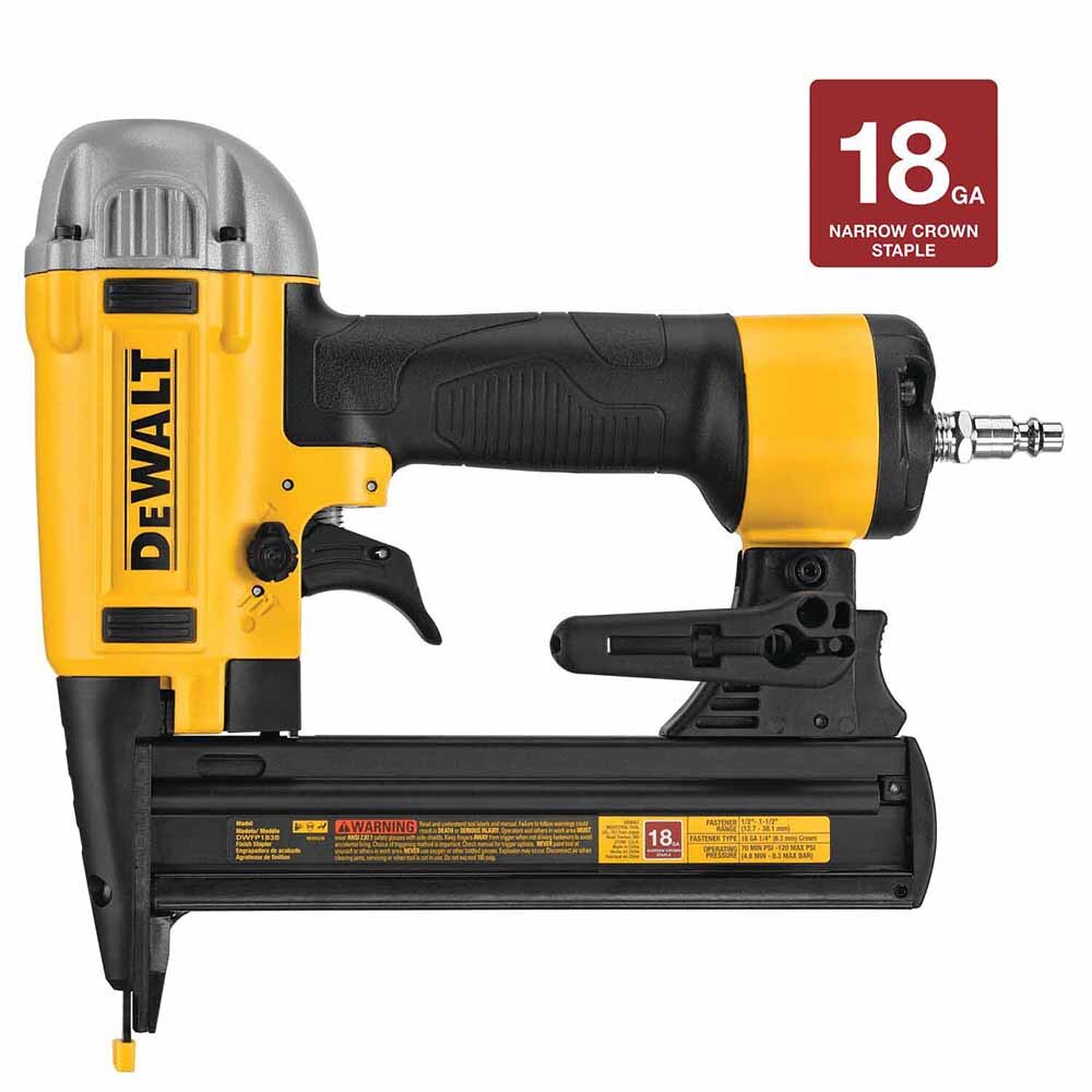 Sell your used Dewalt tools – Get cash for DeWalt DWFP1838 1/4" Crown 18GA Finish Stapler at WeBuyTool.com