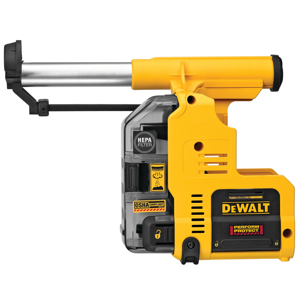Sell your used Dewalt tools – Get cash for DeWalt DWH303DH Table 1 Compliant SDS Plus Dust Extractor for DCH273 at WeBuyTool.com
