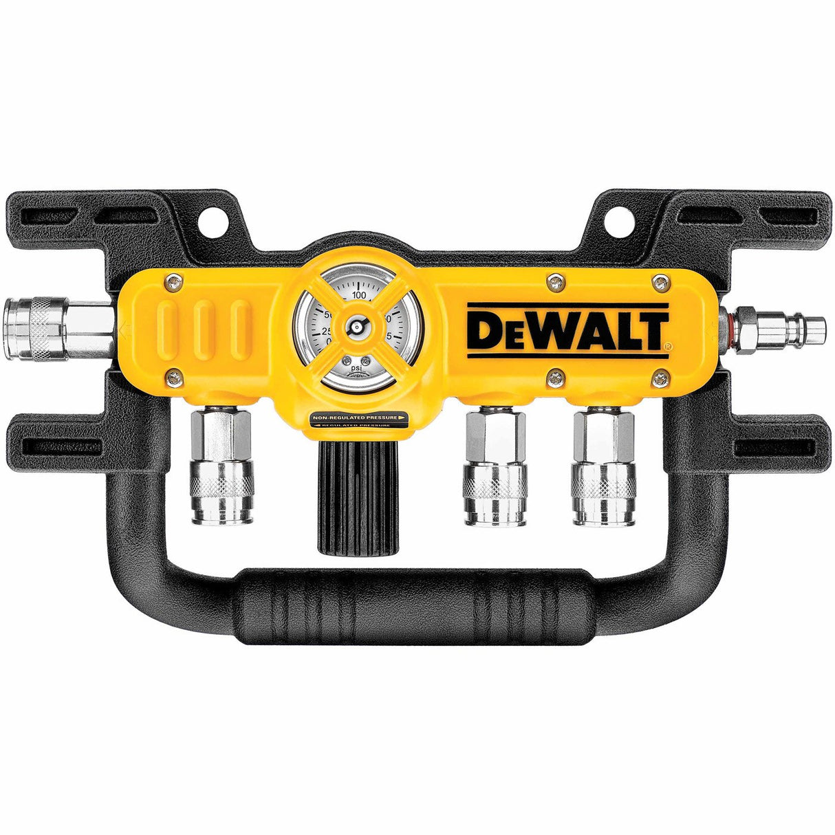 Sell your used Dewalt tools – Get cash for DeWalt D55040 Quadraport Air Line Splitter with Regulator at WeBuyTool.com