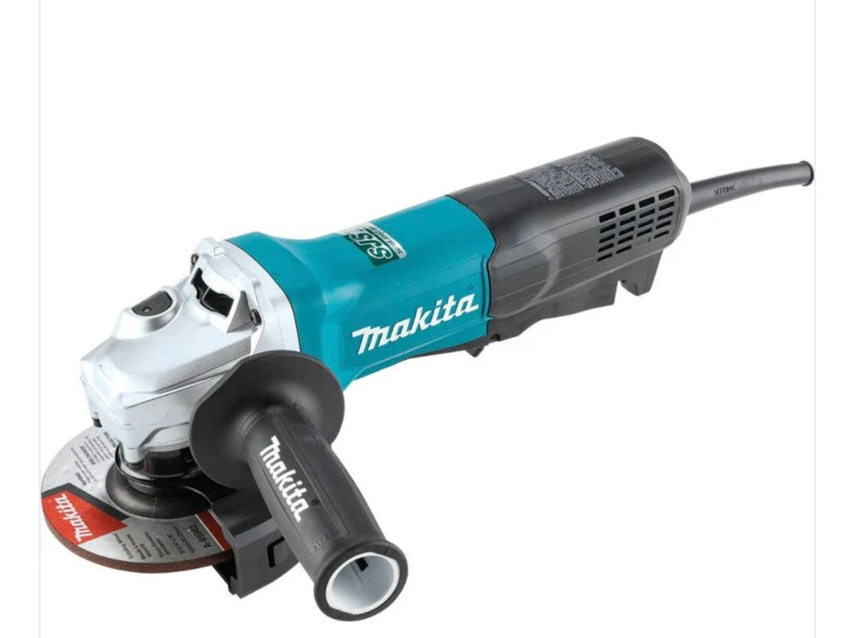 MAKITA GA5095 5" SJS II HIGH-POWER ANGLE GRINDER, PADDLE SWITCH
