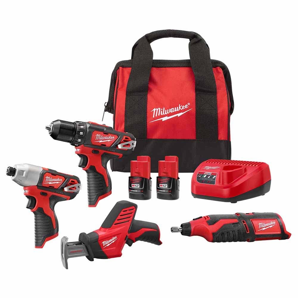 Sell your used Milwaukee tools – Get cash for Milwaukee 2497-24H M12 4pc Combo Kit at WeBuyTool.com