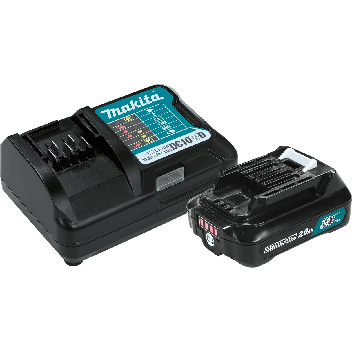 Sell your used Makita tools – Get cash for Makita BL1021BDC1 12V max CXT Battery/Charger Starter Pack BL1021B, DC10WD 2.0 at WeBuyTool.com