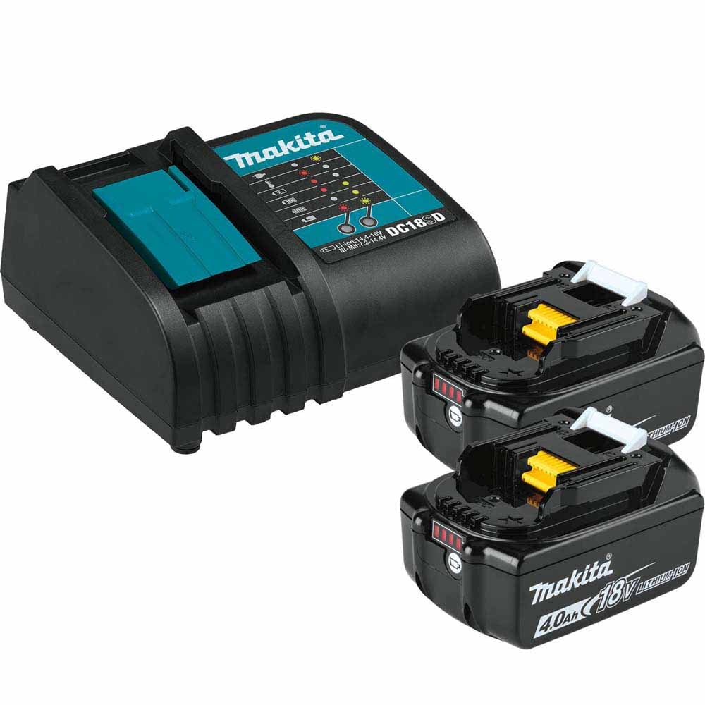 Sell your used Makita tools – Get cash for Makita BL1840BSC2 18V LXT Lithium-Ion Battery and Charger Starter Pack, 2ea. BL1840B, DC18SD (4.0Ah) at WeBuyTool.com