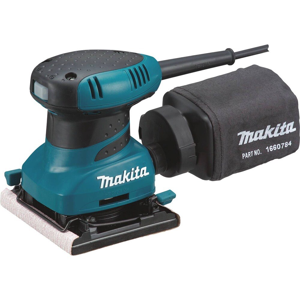 Sell your used Makita tools – Get cash for Makita BO4556K 1/4" Sheet Finishing Sander, 2 AMP, 14,000 OPM, case at WeBuyTool.com