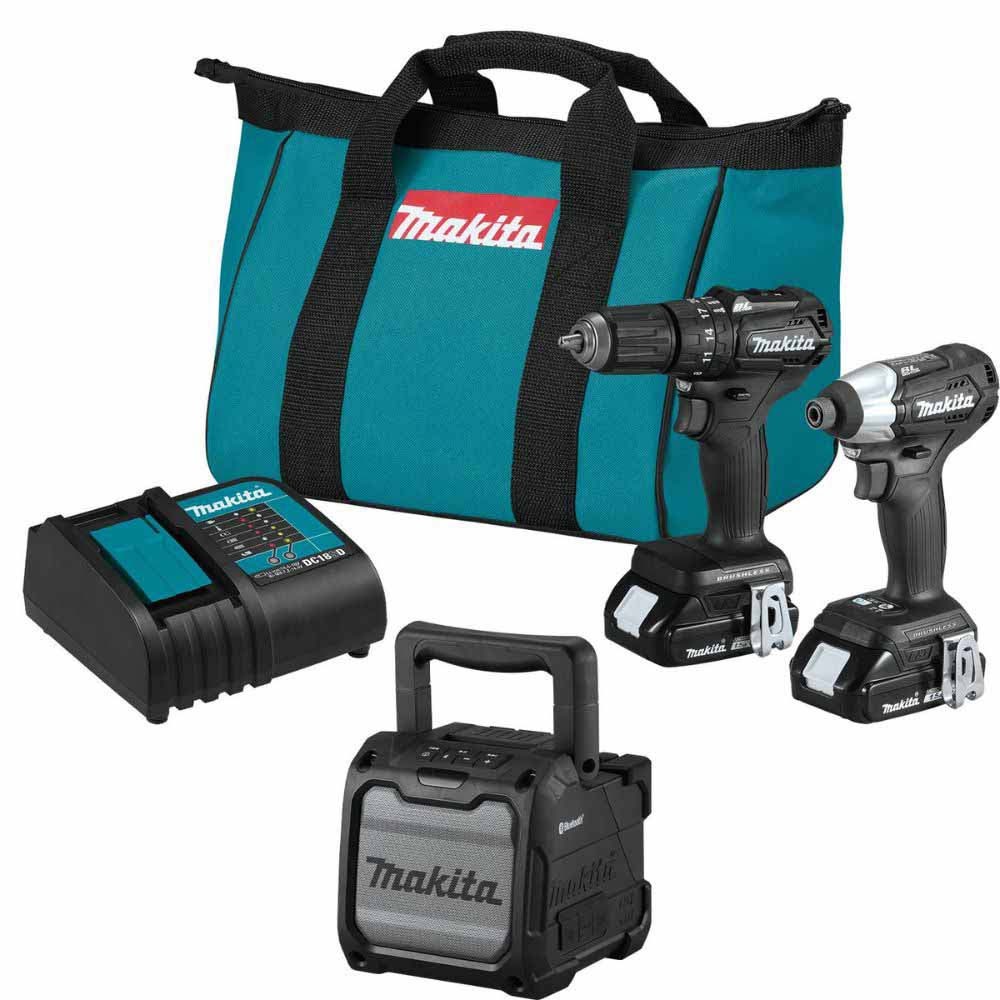 Sell your used Makita tools – Get cash for Makita CX203SYBXRM 18V LXT Lithium-Ion Sub-Compact Brushless Cordless 2-Pc. Combo Kit with Speaker at WeBuyTool.com
