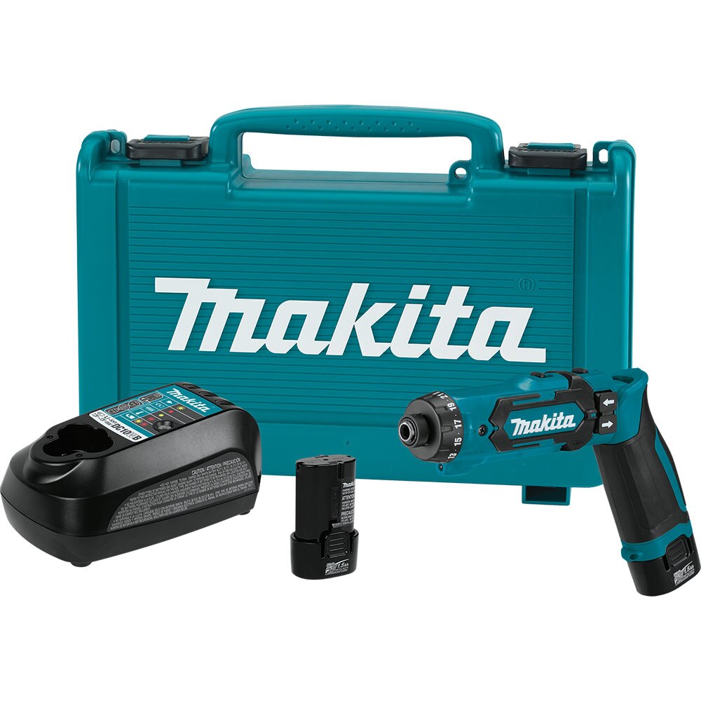 Sell your used Makita tools – Get cash for Makita DF012DSE 7.2V Lithium-Ion 1/4" Hex Driver-Drill with Auto-Stop Clutch at WeBuyTool.com