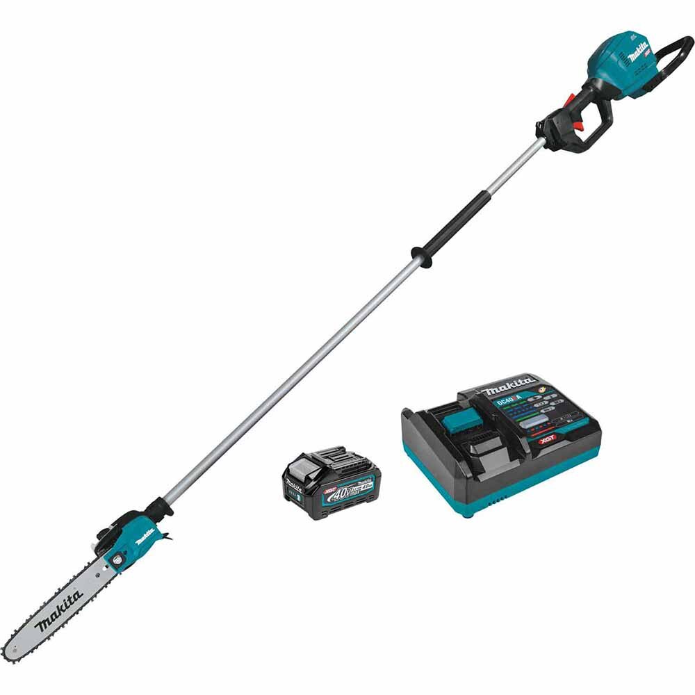 Sell your used Makita tools – Get cash for Makita GAU01M1 40V max XGT Brushless Cordless 10" Pole Saw Kit, 8' Length (4.0Ah) at WeBuyTool.com