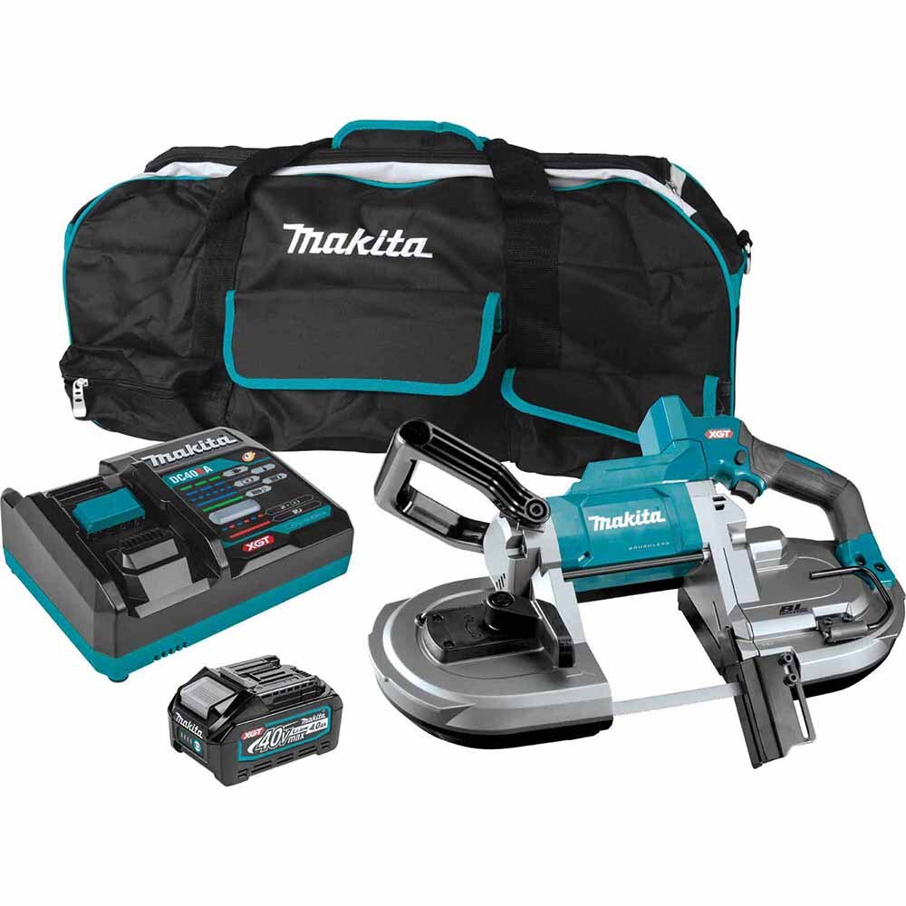 Sell your used Makita tools – Get cash for Makita GBP01M1 40V max XGT Brushless Cordless Deep Cut Portable Band Saw Kit (4.0Ah) at WeBuyTool.com