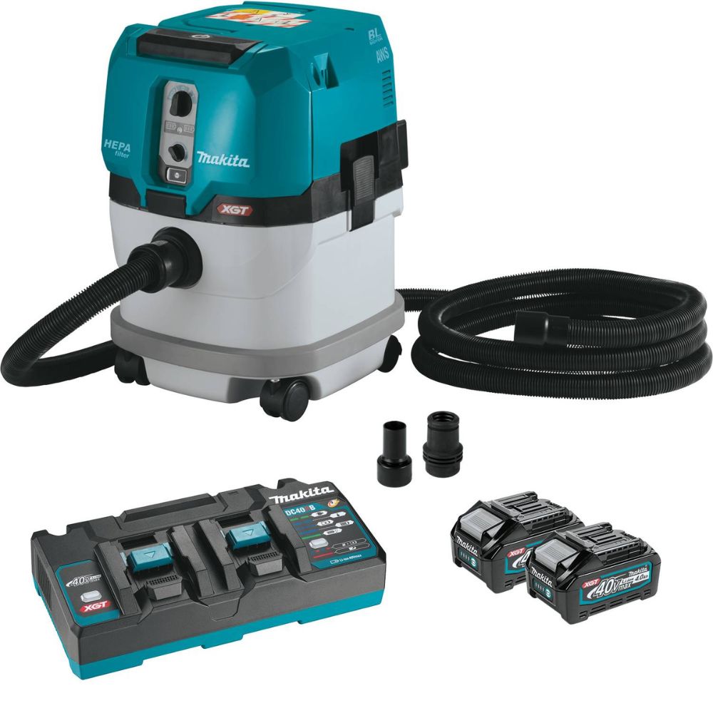 Sell your used Makita tools – Get cash for Makita GCV04PMX 40V max XGT Brushless Cordless 4 Gallon HEPA Filter Dry Dust Extractor Kit, AWS Capable (4.0Ah) at WeBuyTool.com