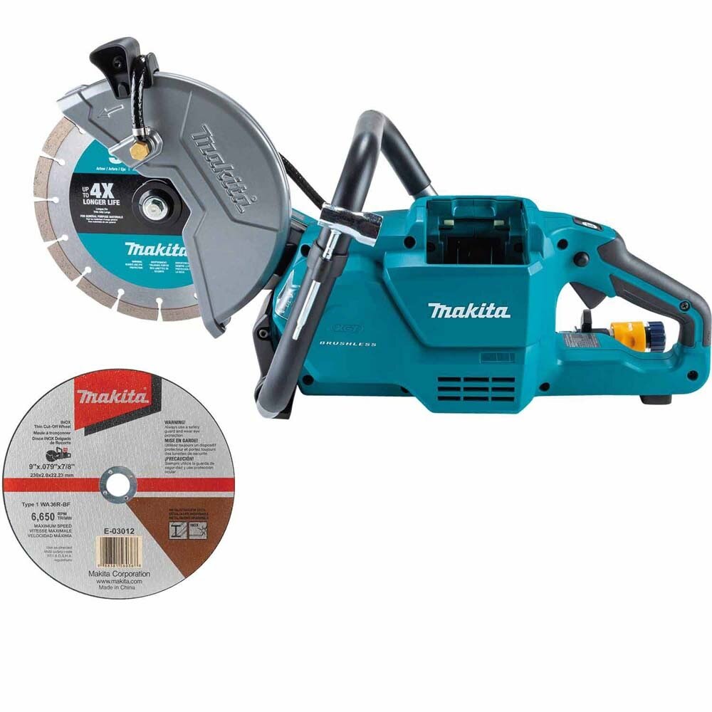 Sell your used Makita tools – Get cash for Makita GEC03Z 40V max XGT Brushless Cordless 9" Power Cutter, with AFT, Electric Brake (Tool Only) at WeBuyTool.com