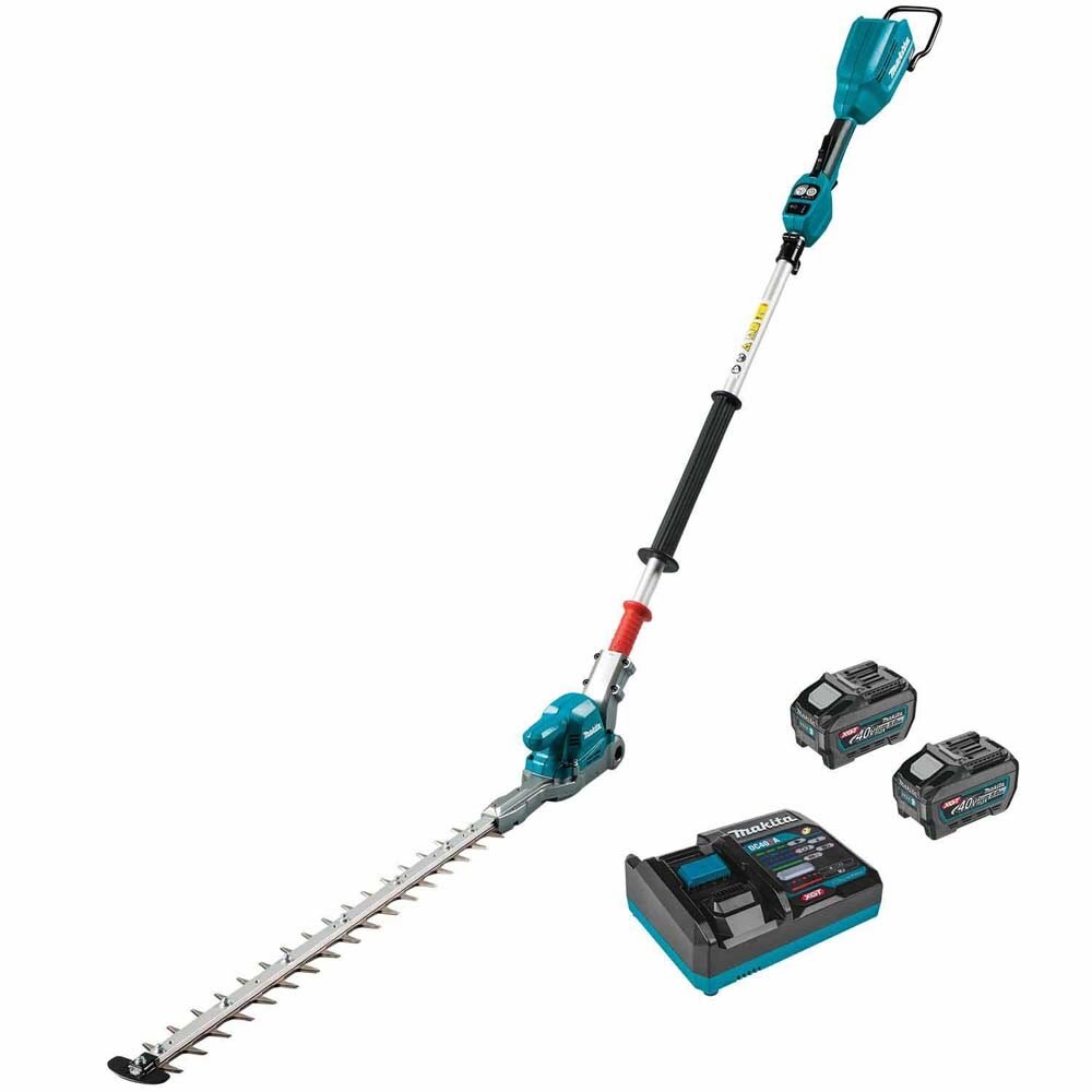 Sell your used Makita tools – Get cash for Makita GNU01T 40V max XGT Brushless Cordless 24" Articulating Pole Hedge Trimmer Kit (5.0Ah) at WeBuyTool.com