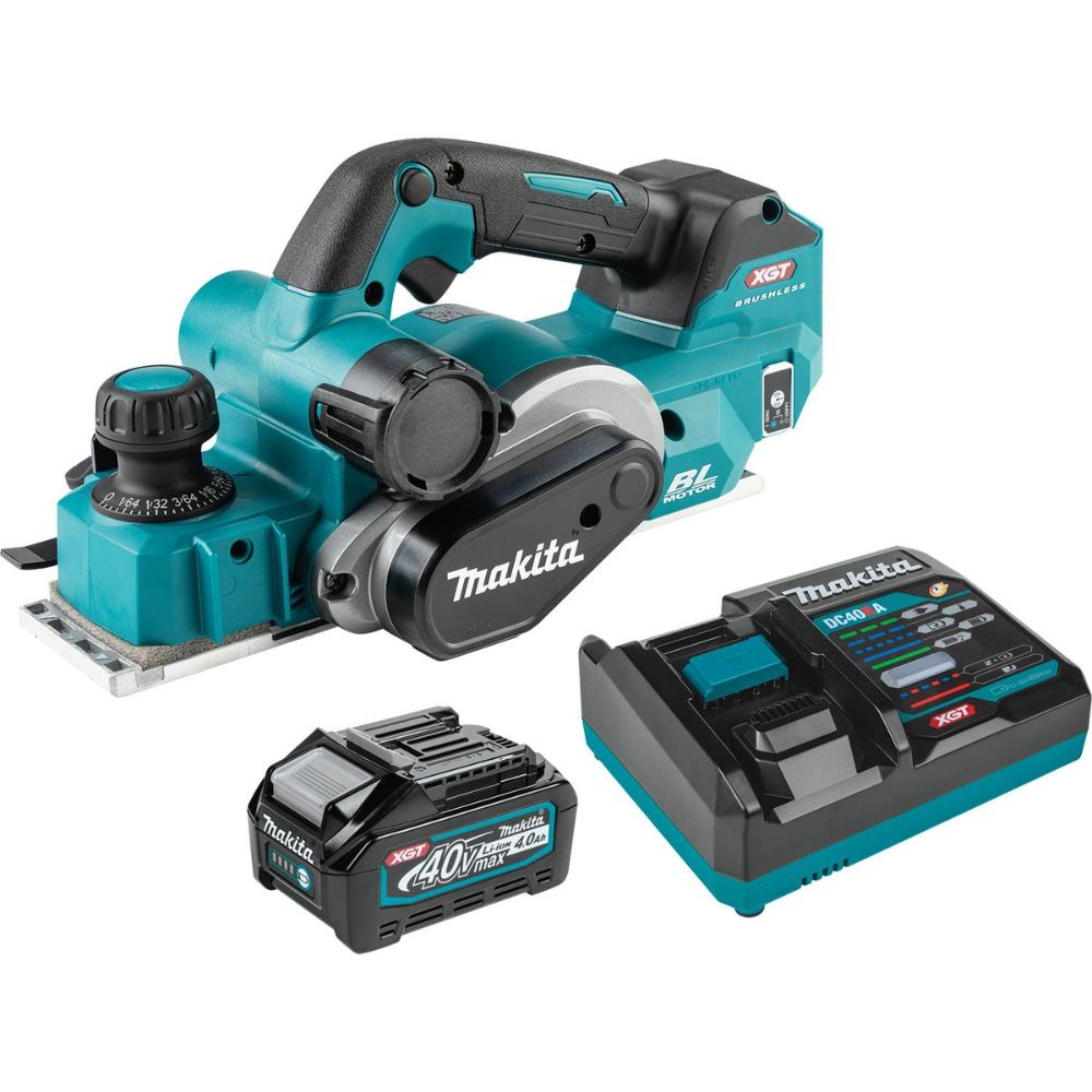 Sell your used Makita tools – Get cash for Makita GPK01M1 40V max XGT Brushless Cordless 3-1/4" Planer Kit, AWS Capable (4.0Ah) at WeBuyTool.com