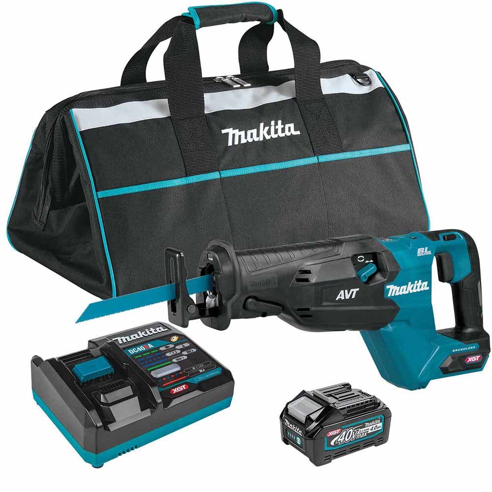 Sell your used Makita tools – Get cash for Makita GRJ02M1 40V max XGT Brushless Cordless AVT Orbital Reciprocating Saw Kit (4.0Ah) at WeBuyTool.com