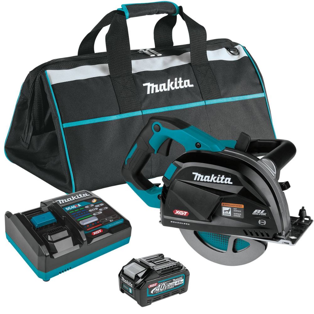 Sell your used Makita tools – Get cash for Makita GSC01M1 40V max XGT Brushless Cordless 7-1/4" Metal Cutting Saw Kit, with Electric Brake and Chip Collector (4.0Ah) at WeBuyTool.com