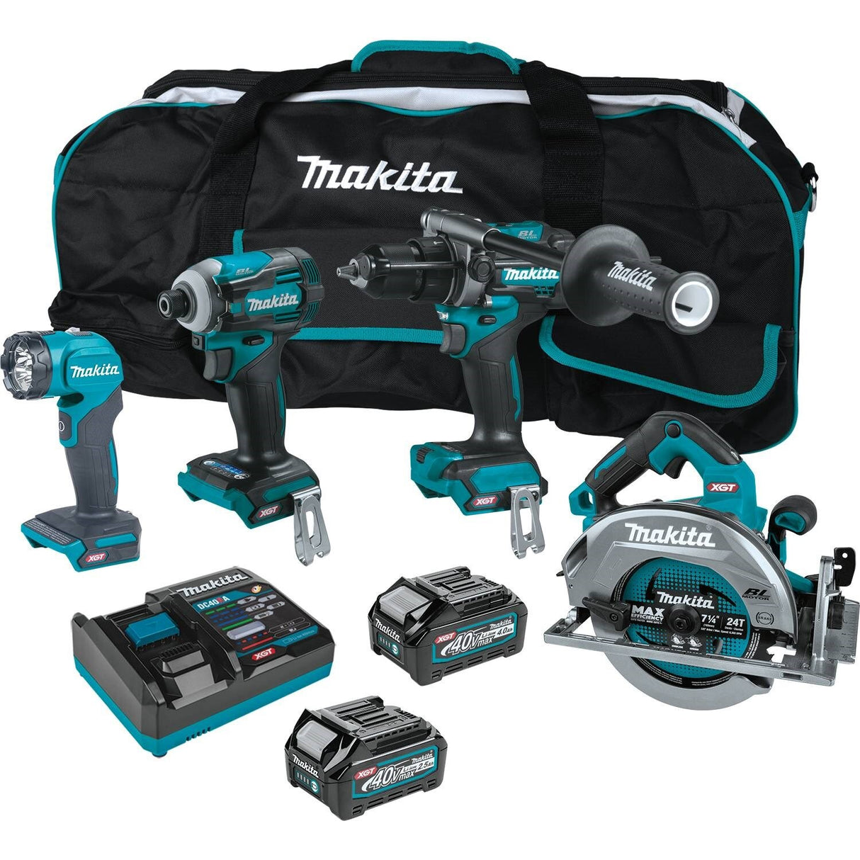 Sell your used Makita tools – Get cash for Makita GT400M1D1 40V max XGT® 4-Pc. Combo Kit (2.5Ah/4.0Ah) at WeBuyTool.com