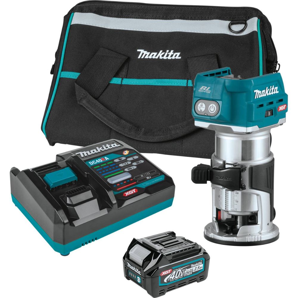 Sell your used Makita tools – Get cash for Makita GTR01D1 40V max XGT Brushless Cordless Compact Router Kit (2.5Ah) at WeBuyTool.com