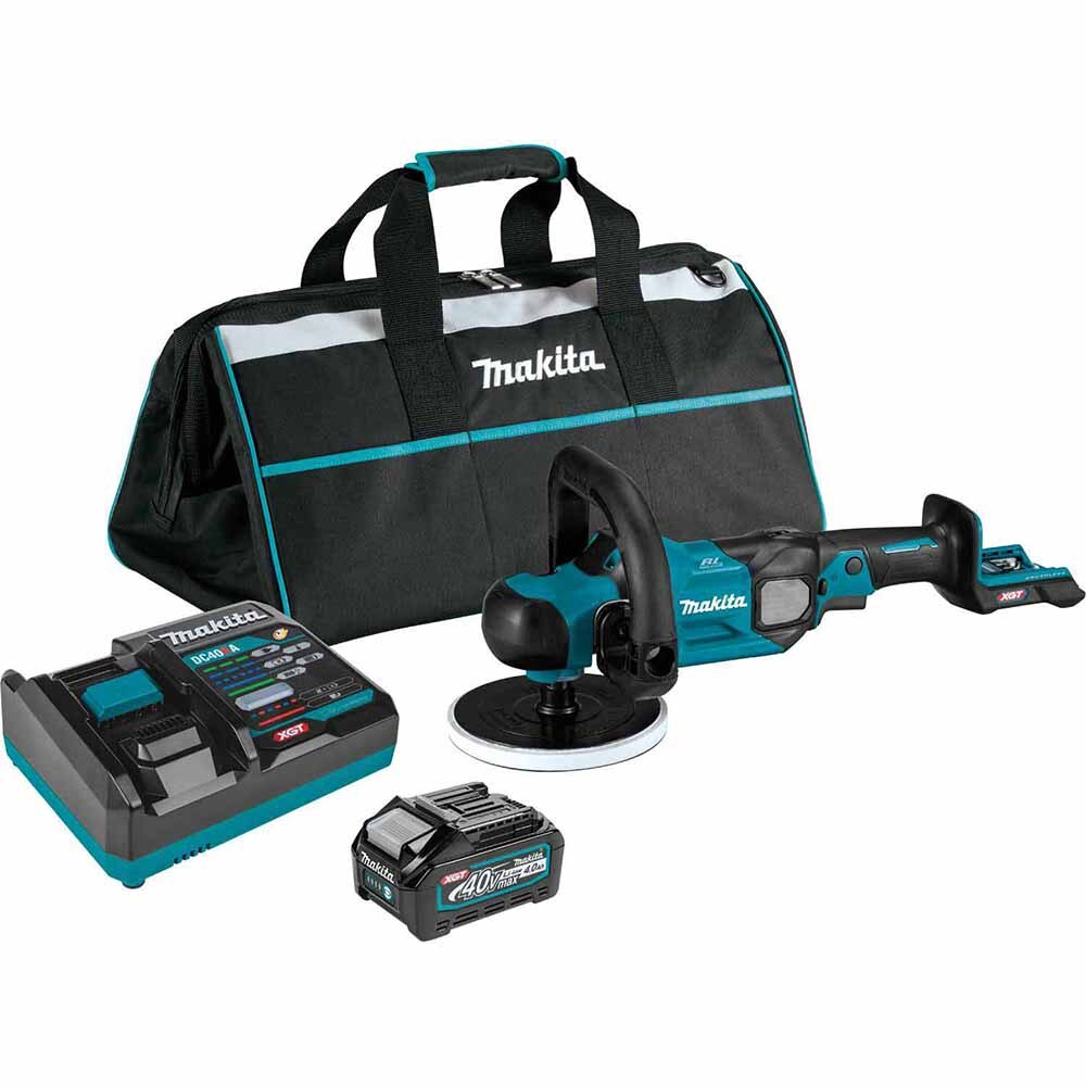 Sell your used Makita tools – Get cash for Makita GVP01M1 40V max XGT Brushless Cordless 7" Polisher Kit, (4.0Ah) at WeBuyTool.com