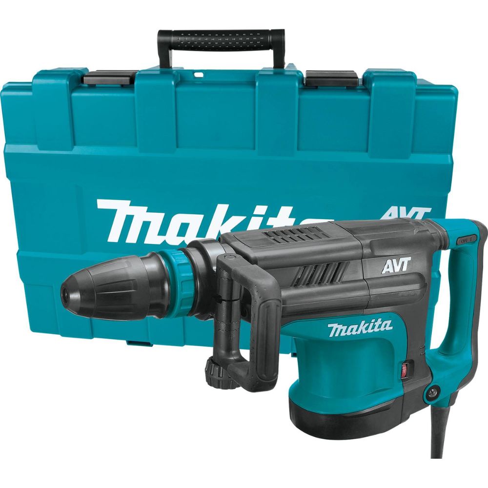 Sell your used Makita tools – Get cash for Makita HM1213C 23 lb. AVT Demolition Hammer, accepts SDS-MAX bits, var. spd., case at WeBuyTool.com