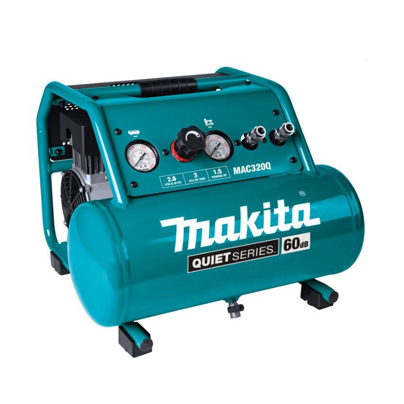 Sell your used Makita tools – Get cash for Makita MAC320Q Quiet Series 1-1/2 HP Electric Air Compressor at WeBuyTool.com