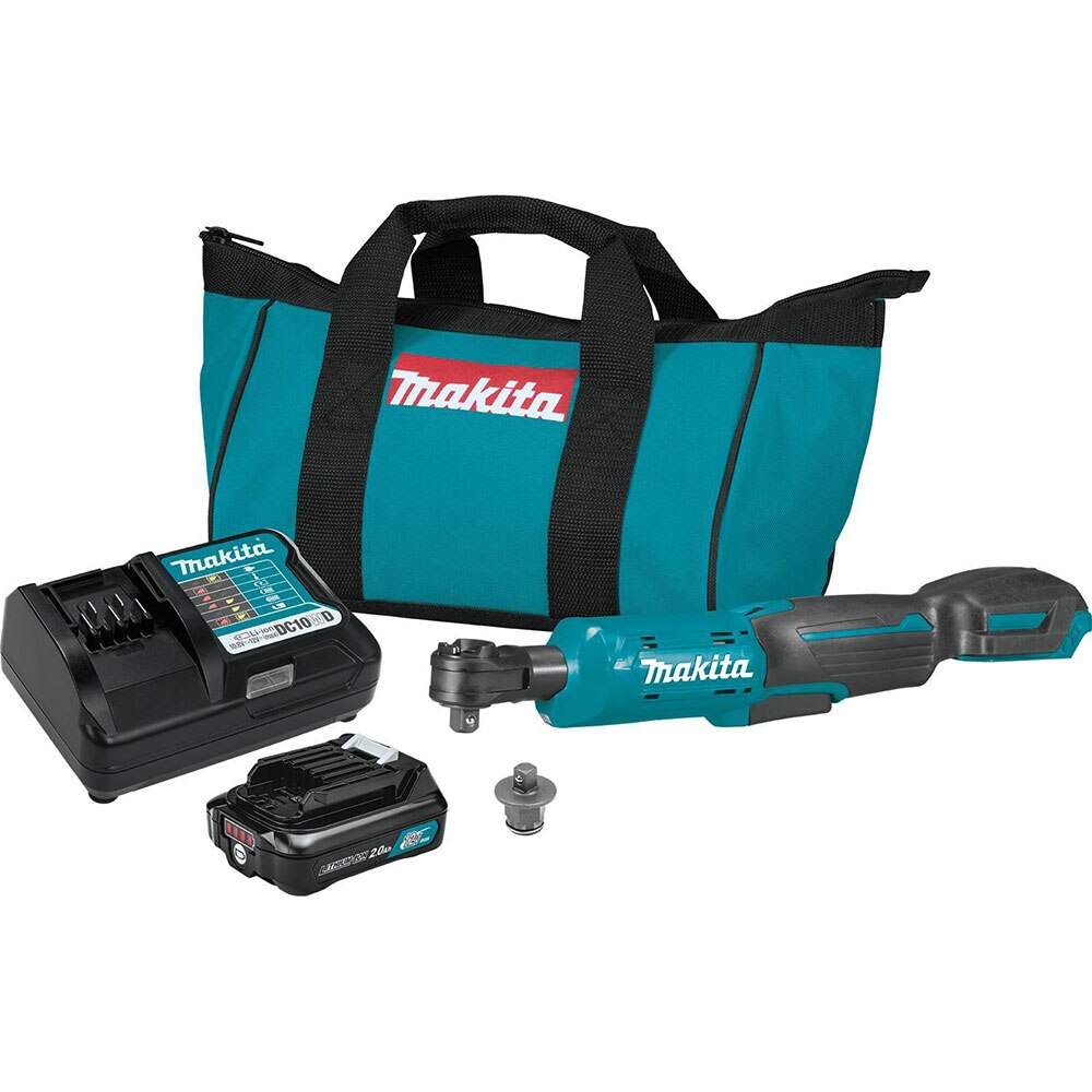 Sell your used Makita tools – Get cash for Makita RW01R1 12V max CXT 3/8" / 1/4" Square Drive Ratchet Kit (2.0Ah) at WeBuyTool.com