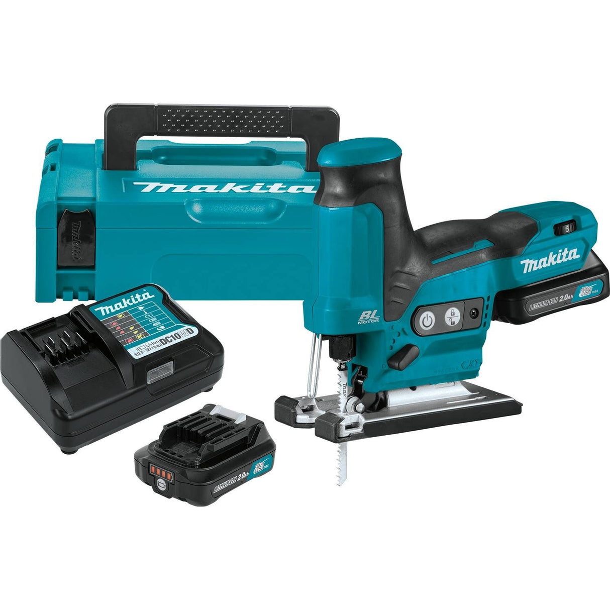 Sell your used Makita tools – Get cash for Makita VJ05R1J 12V Max CXT Li-Ion Brushless Barrel Grip Jig Saw Kit at WeBuyTool.com