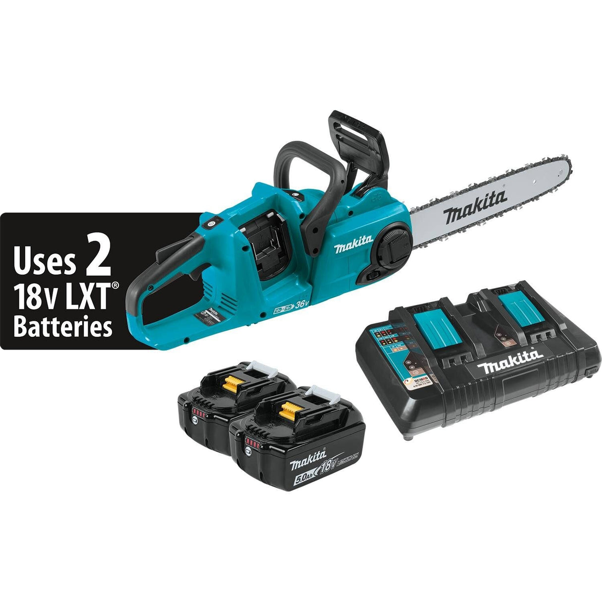 Sell your used Makita tools – Get cash for Makita XCU03PT 18V X2 LXT Li-Ion 36V Brushless Cordless Chain Saw Kit 5.0Ah at WeBuyTool.com