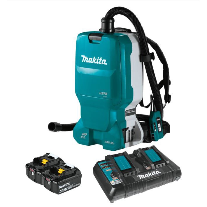 Sell your used Makita tools – Get cash for Makita XCV18PTX 18V X2 LXT HEPA Filter Backpack Dry Dust Extractor Kit at WeBuyTool.com