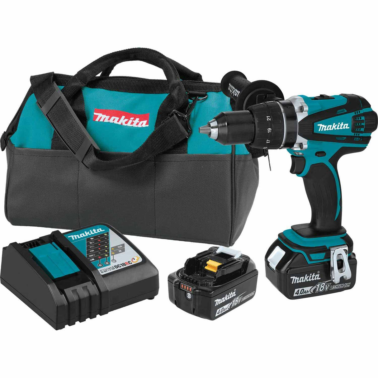 Sell your used Makita tools – Get cash for Makita XFD03M 18V LXT 1/2" Driver-Drill Kit (4.0Ah) at WeBuyTool.com
