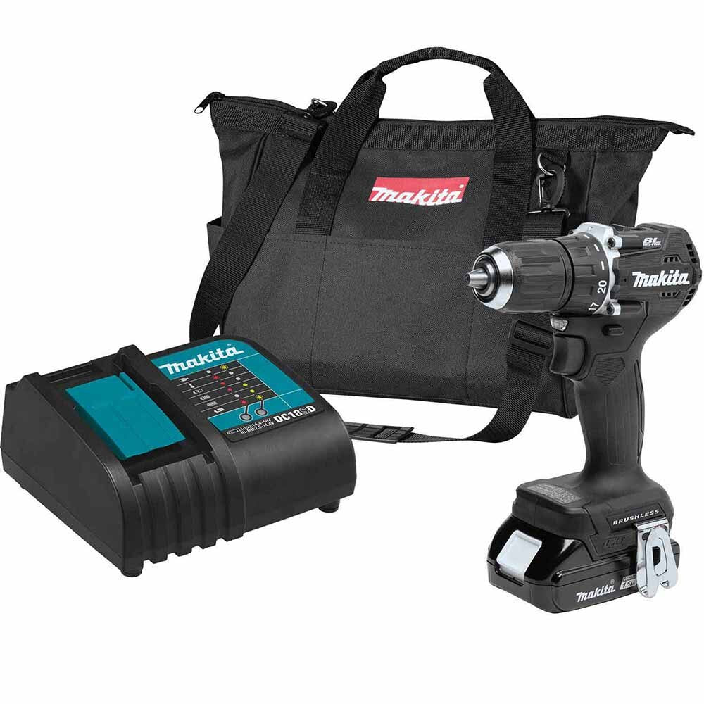 Sell your used Makita tools – Get cash for Makita XFD15SY1B 18V LXT Lithium‑Ion Sub‑Compact Brushless Cordless 1/2" Driver‑Drill Kit (1.5Ah) at WeBuyTool.com