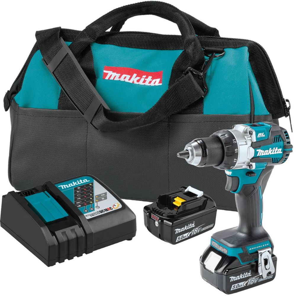 Sell your used Makita tools – Get cash for Makita XFD16T 18V LXT Lithium-Ion Brushless Cordless 1/2" Driver-Drill Kit (5.0Ah) at WeBuyTool.com