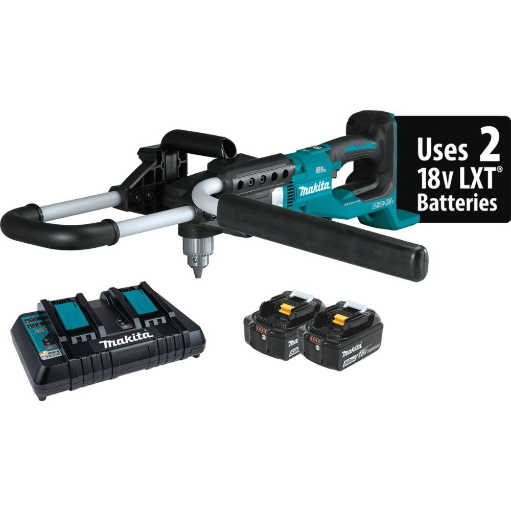 Sell your used Makita tools – Get cash for Makita XGD01PT 36V (18V X2) LXT Brushless Earth Auger Kit, dual port charger (5.0Ah) at WeBuyTool.com